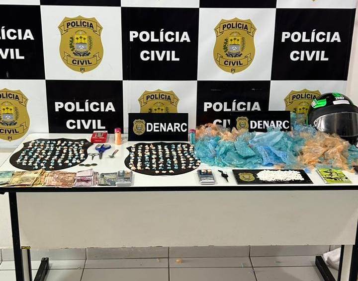 DENARC estoura depósito de drogas e prende 3 pessoas em Teresina