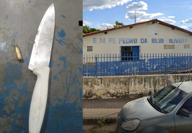 Aluno de 12 anos leva faca para escola no Piauí para se vingar de colega