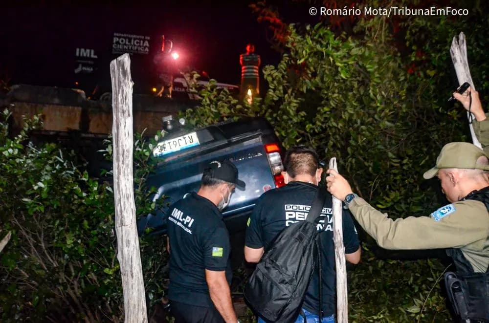 Três morrem e três ficam feridos após carro cair de ponte e capotar entre Piripiri e Barras