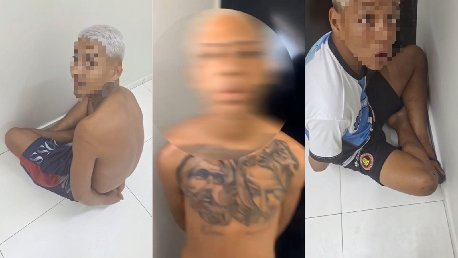 PM prende três suspeitos de assalto a bar em Teresina, quarto envolvido está foragido
